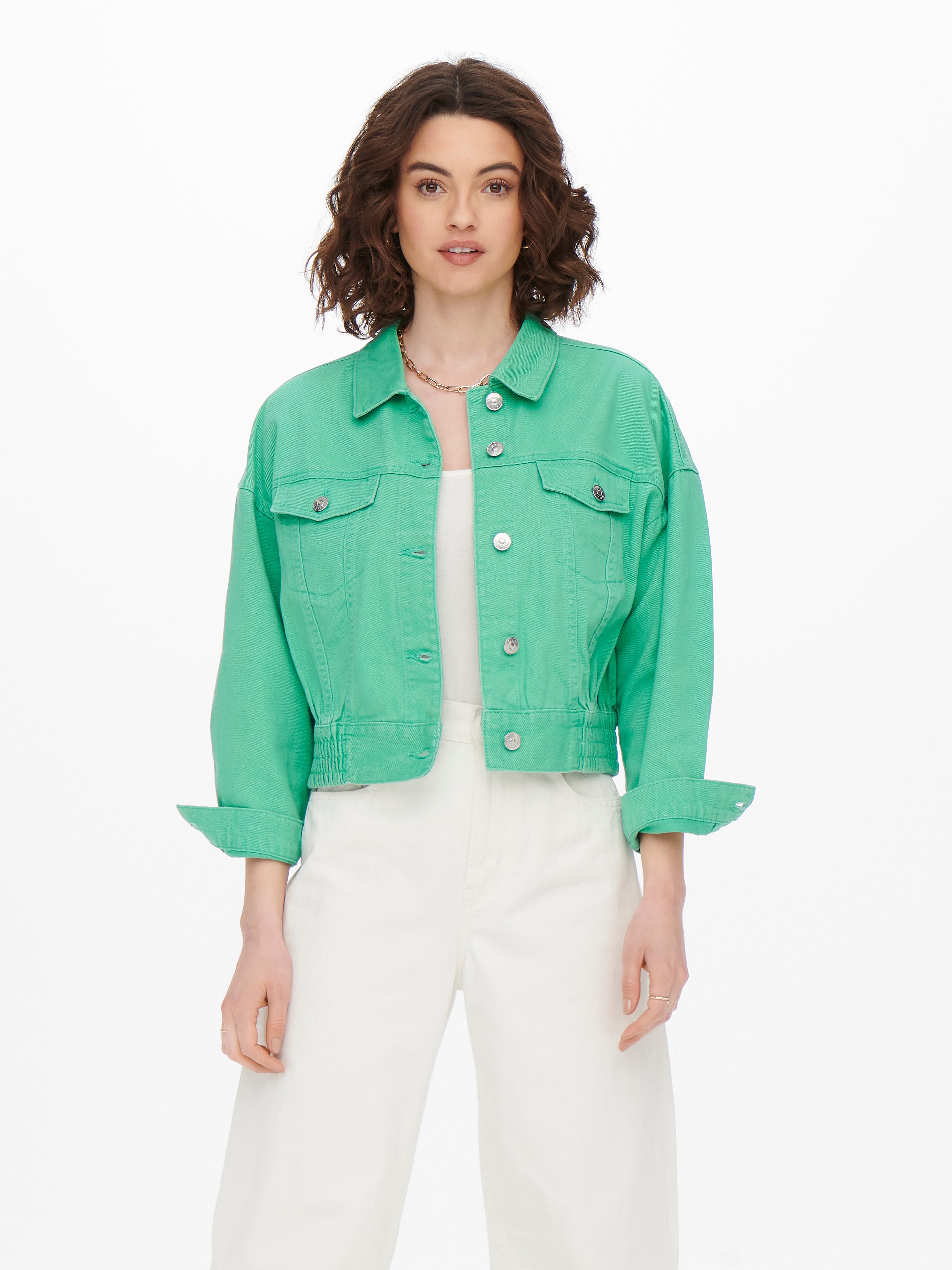 ONLFRIDA-DARSY Jeansjacke Marine Green