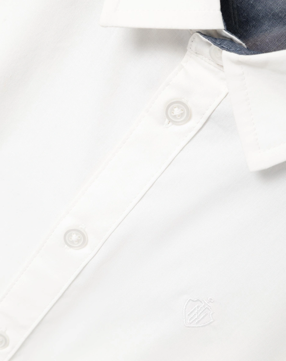 Langarmhemd NKMNEWSA in bright white