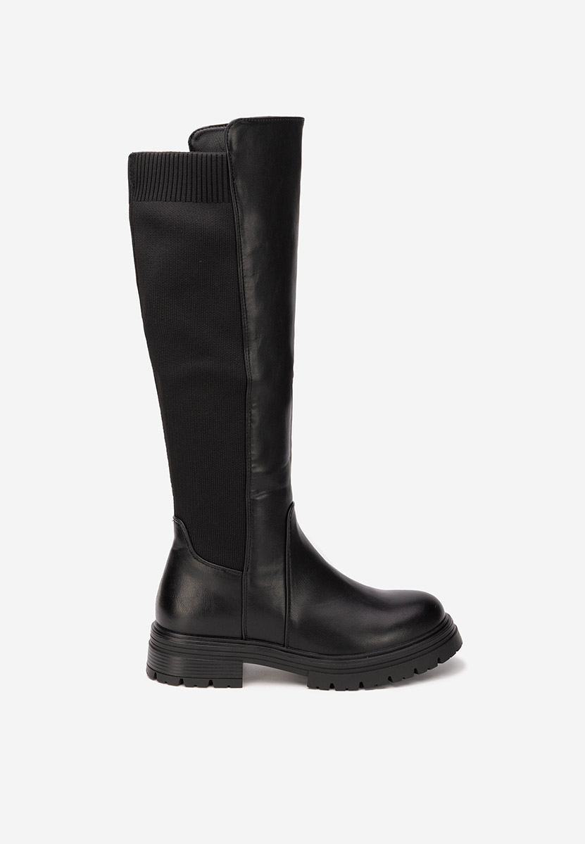 Bottes femme noires Belora