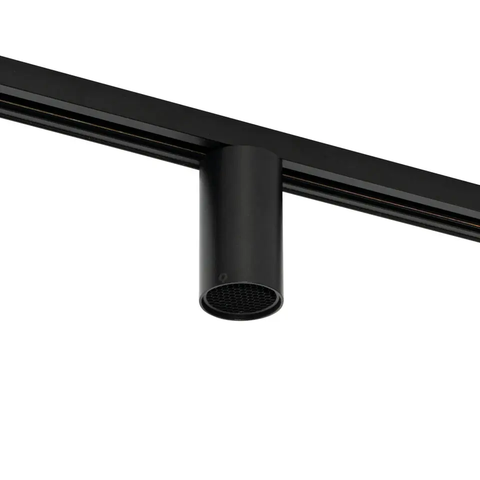 Qazqa opbouwspots iconic zwart gu10