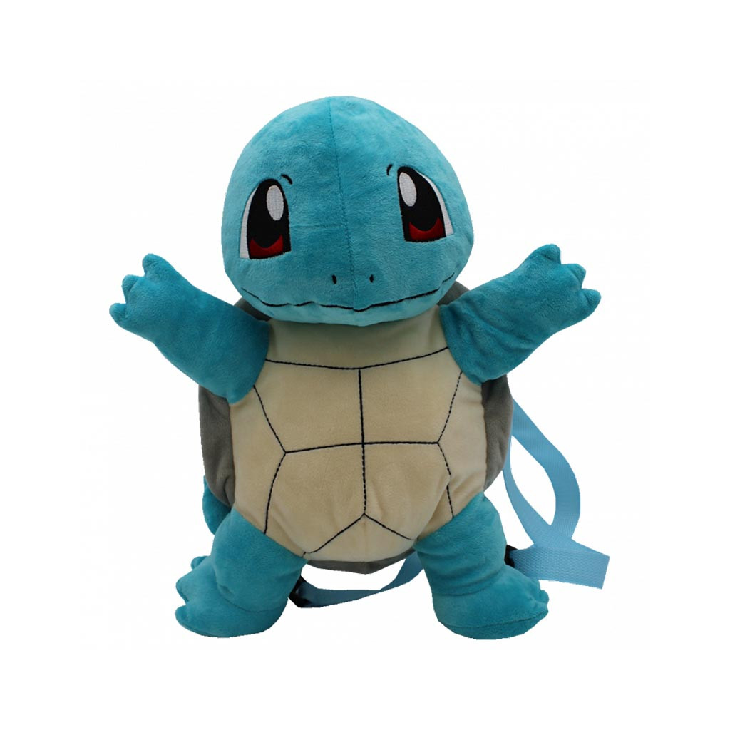 Pokémon - Peluche Sac à Dos Carapuce 36cm