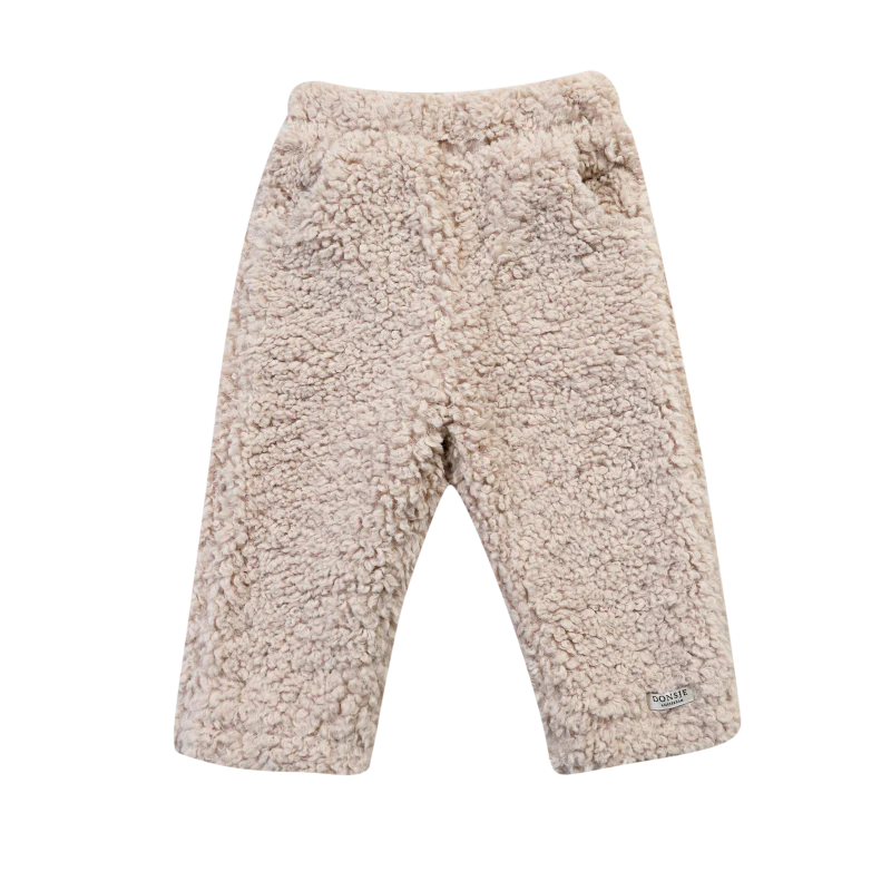 Linnie Trousers | Soft Taupe Teddy