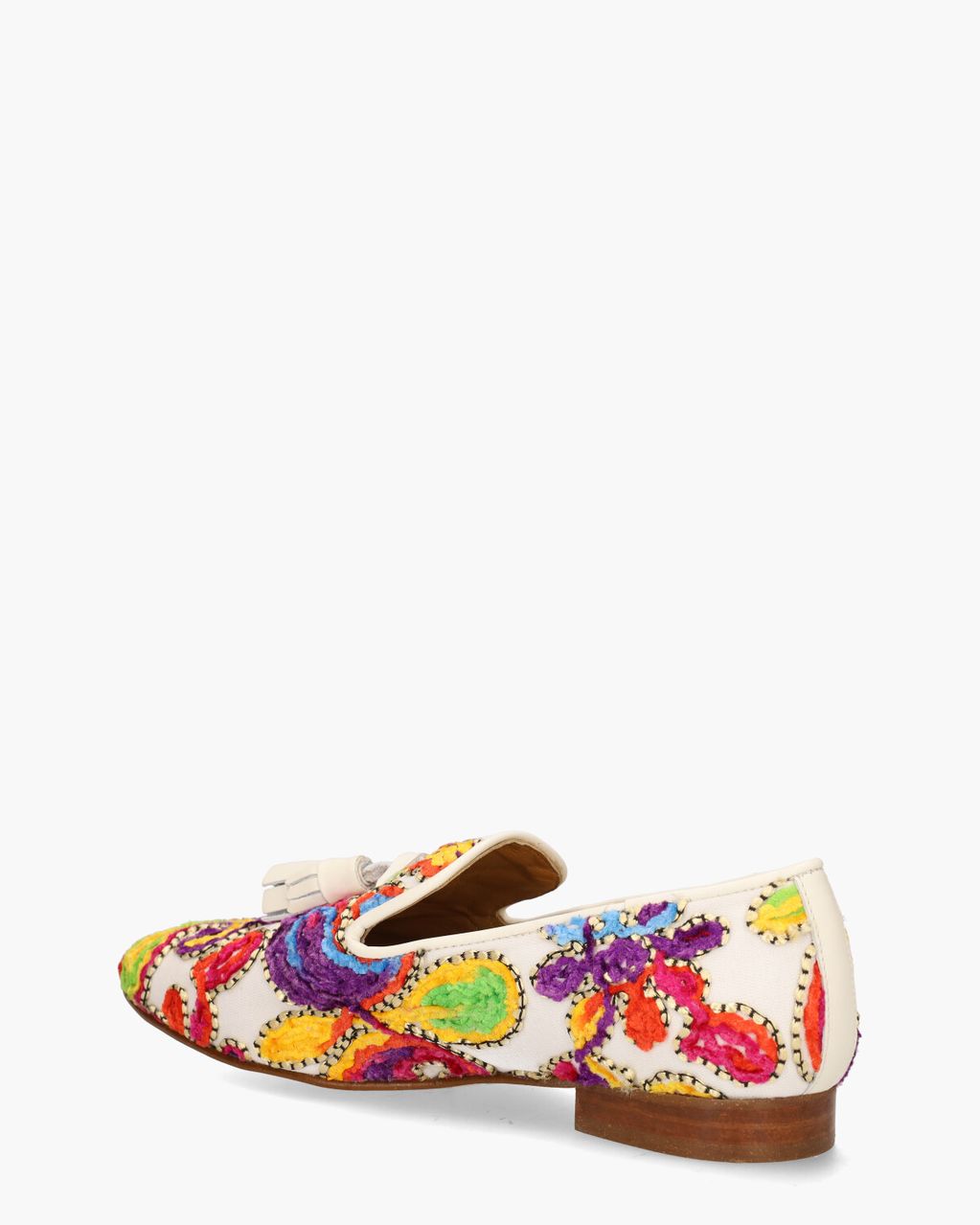 Pedro Miralles Talima 13577 Off-White/Multicolor Damesloafers