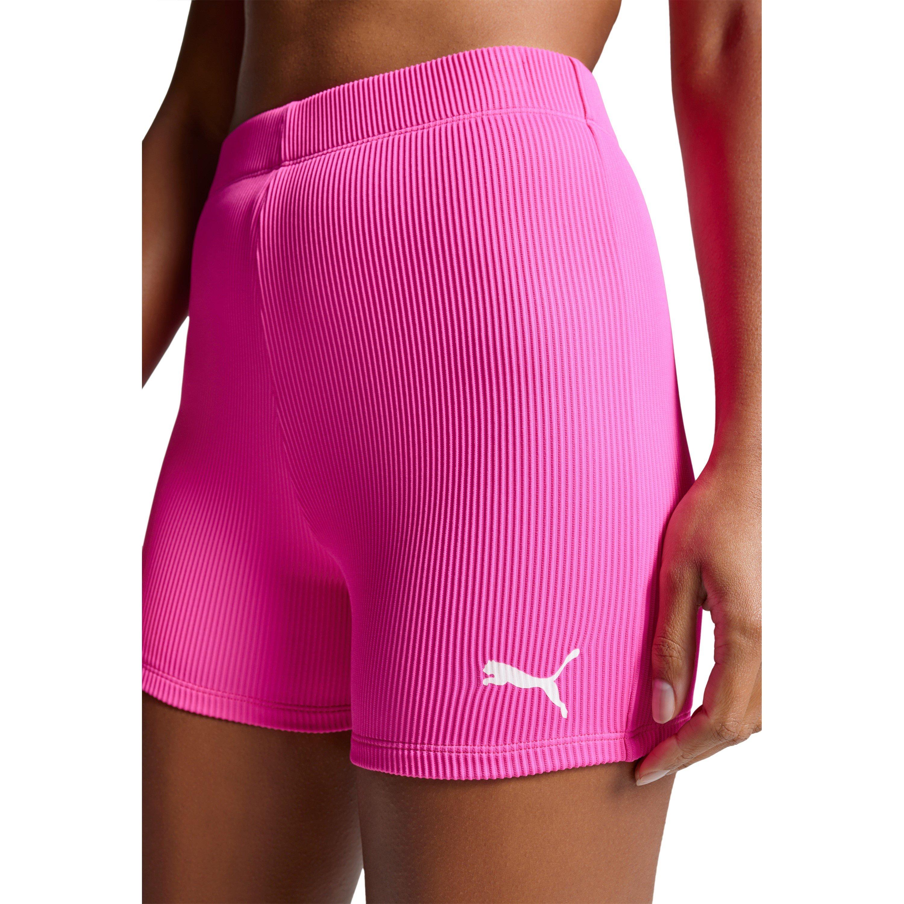 Puma Ribbed Hot Pants Womens
