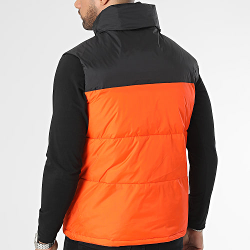 Doudoune Sans Manches Capuche JK2105 Orange