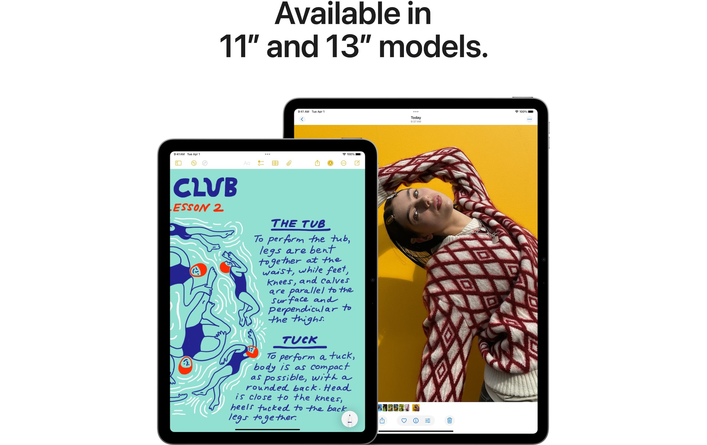 Apple Tablet »Apple iPad Air (2025) M3, 13 Zoll« (33 cm / 13 ″) iPadOS Retina )