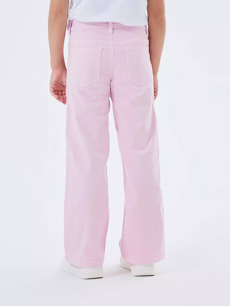 NAME IT Mädchen Hose Regular Fit NKFROSE pink