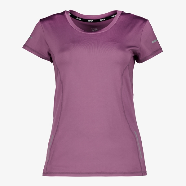 Osaga Dry dames hardloop T-shirt paars