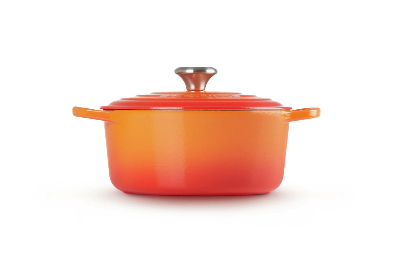 LE CREUSET Gourmet-Bräter 30cm Ofenrot SIGNATURE