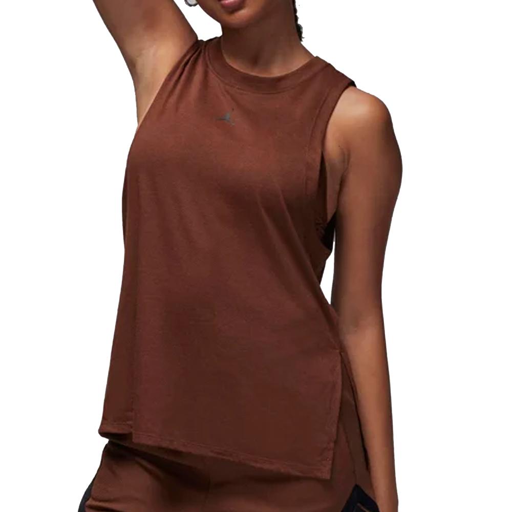 Nike Débardeur Marron Femme Nike Diamond