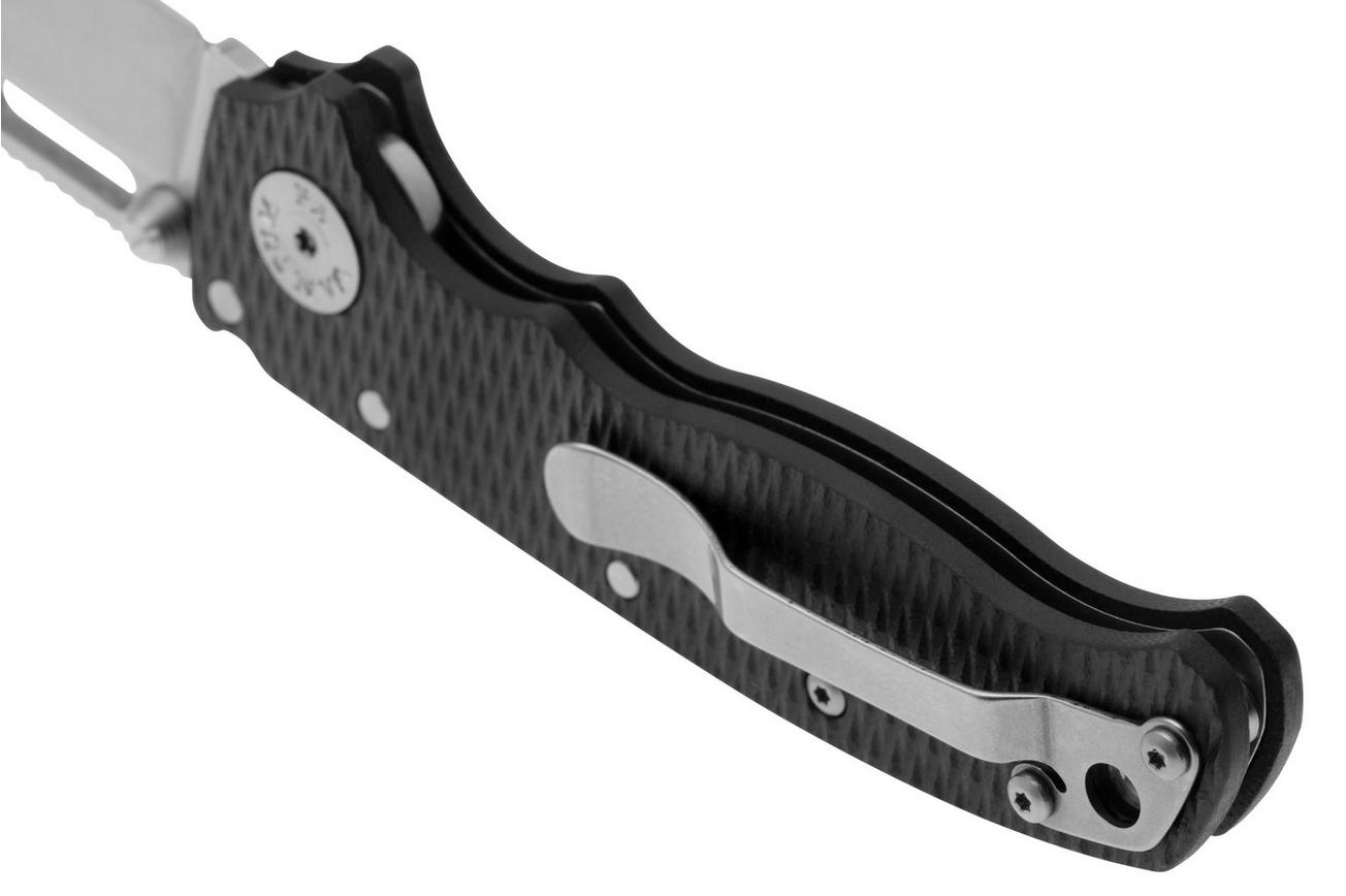 Demko Knives AD20.5 Shark-Lock CPM 20CV Clip Point AD205-20CV-BLK-CP Black G10, zakmes