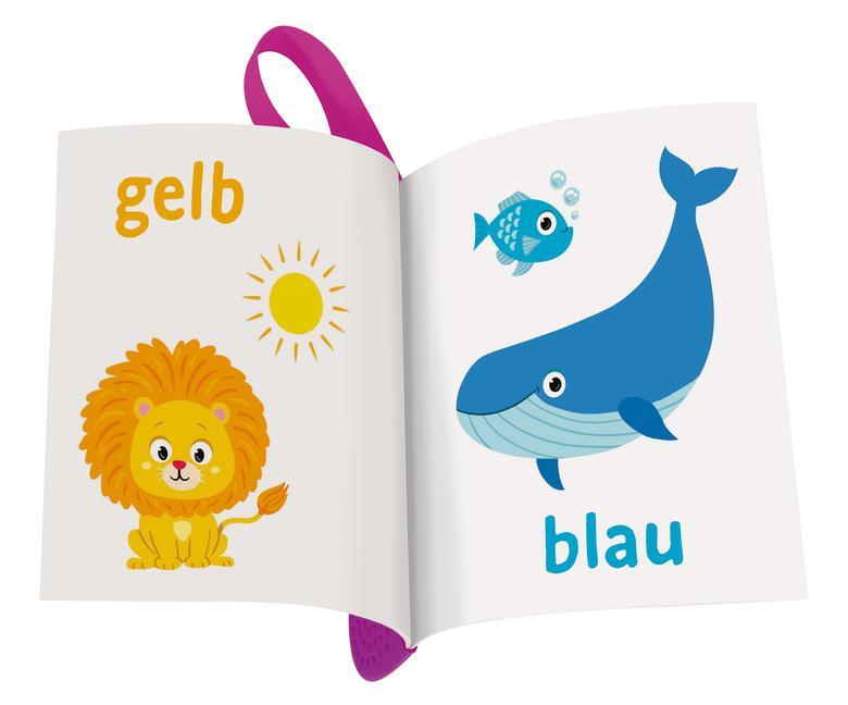 Ravensburger, play+ flip&plop: Erste Farben (Mein allererstes Beißbuch)