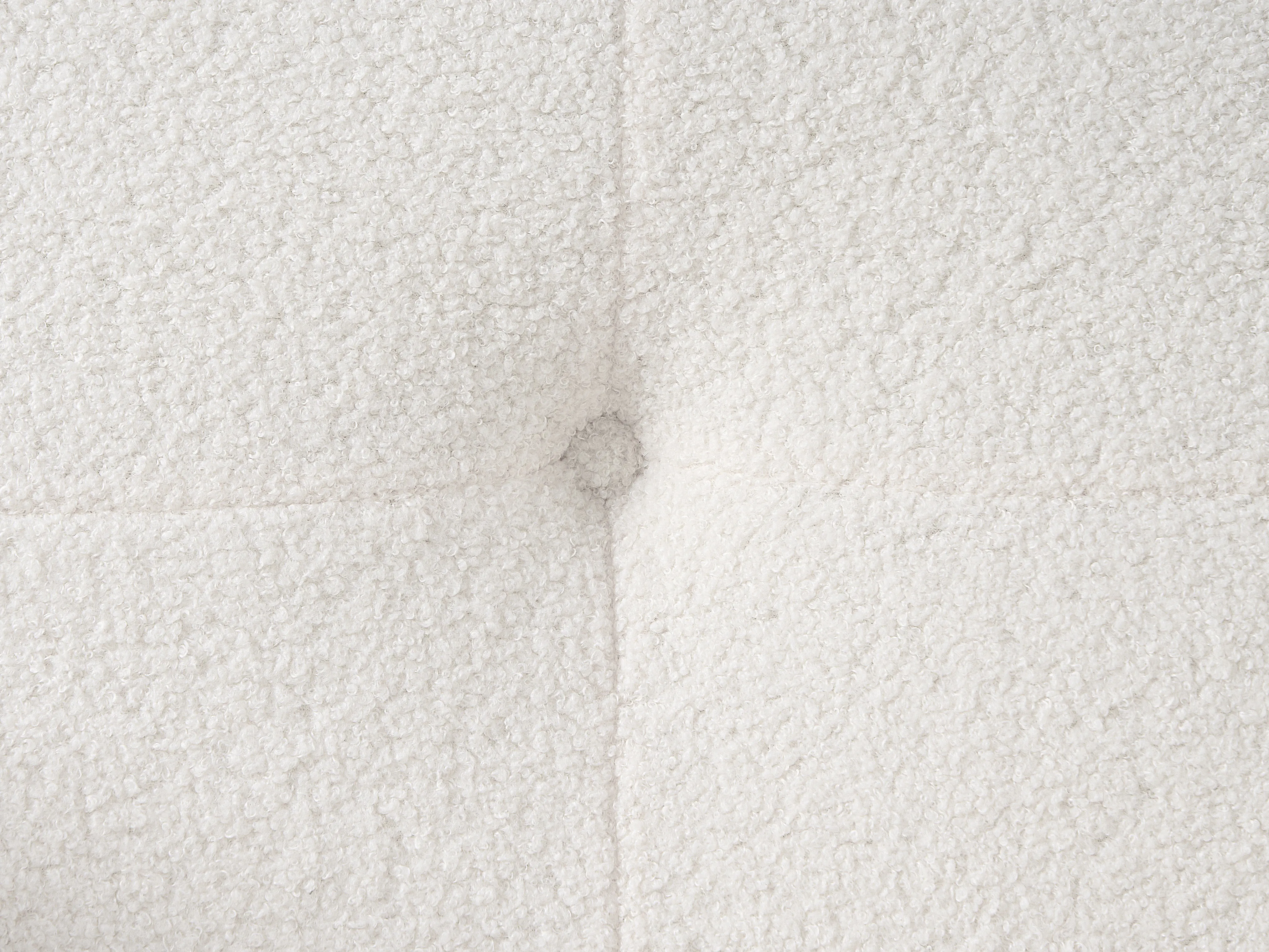 Slaapbank 3-zits FLORLI Bouclé Gebroken wit