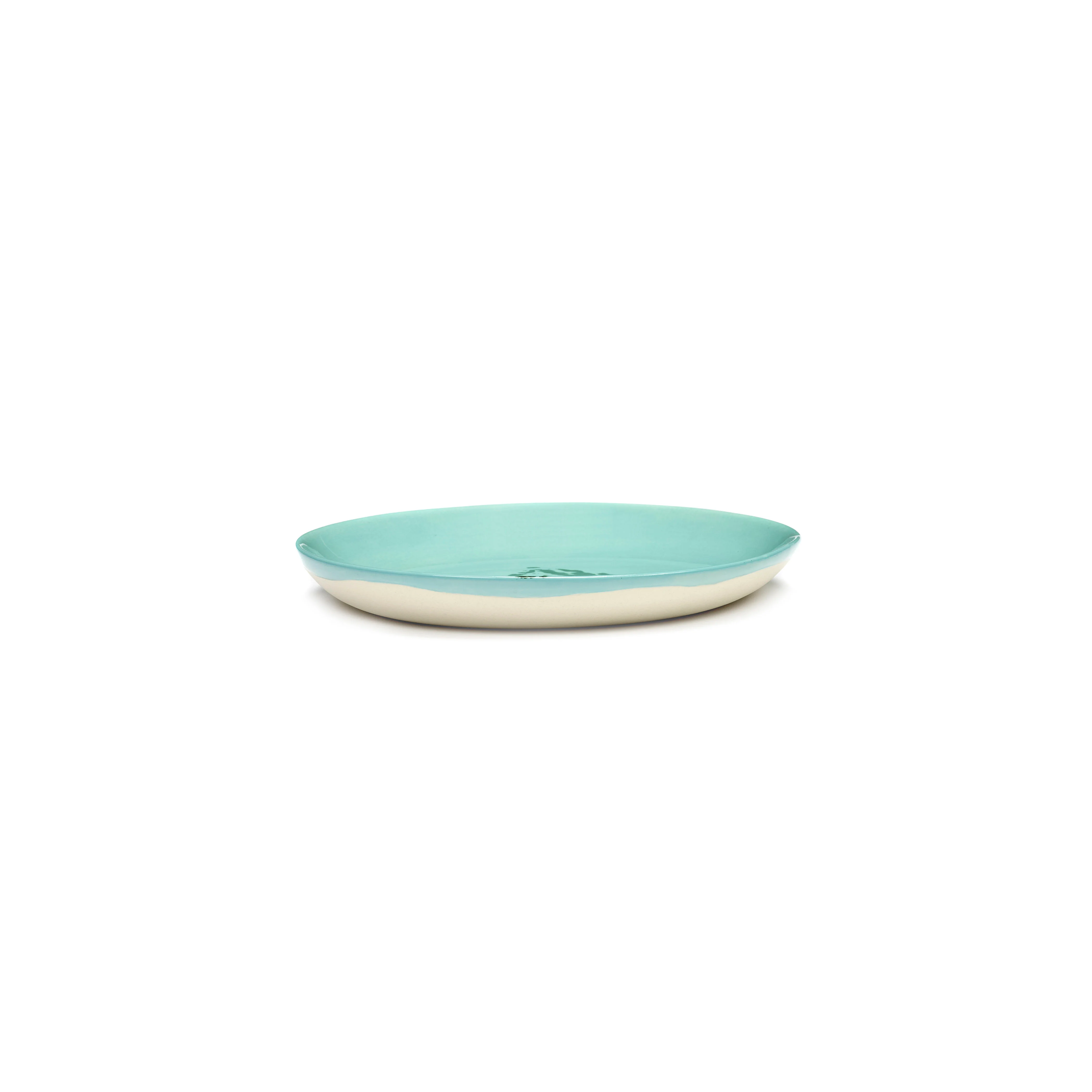 FEAST - Assiette à mignardises céramique | Bleu