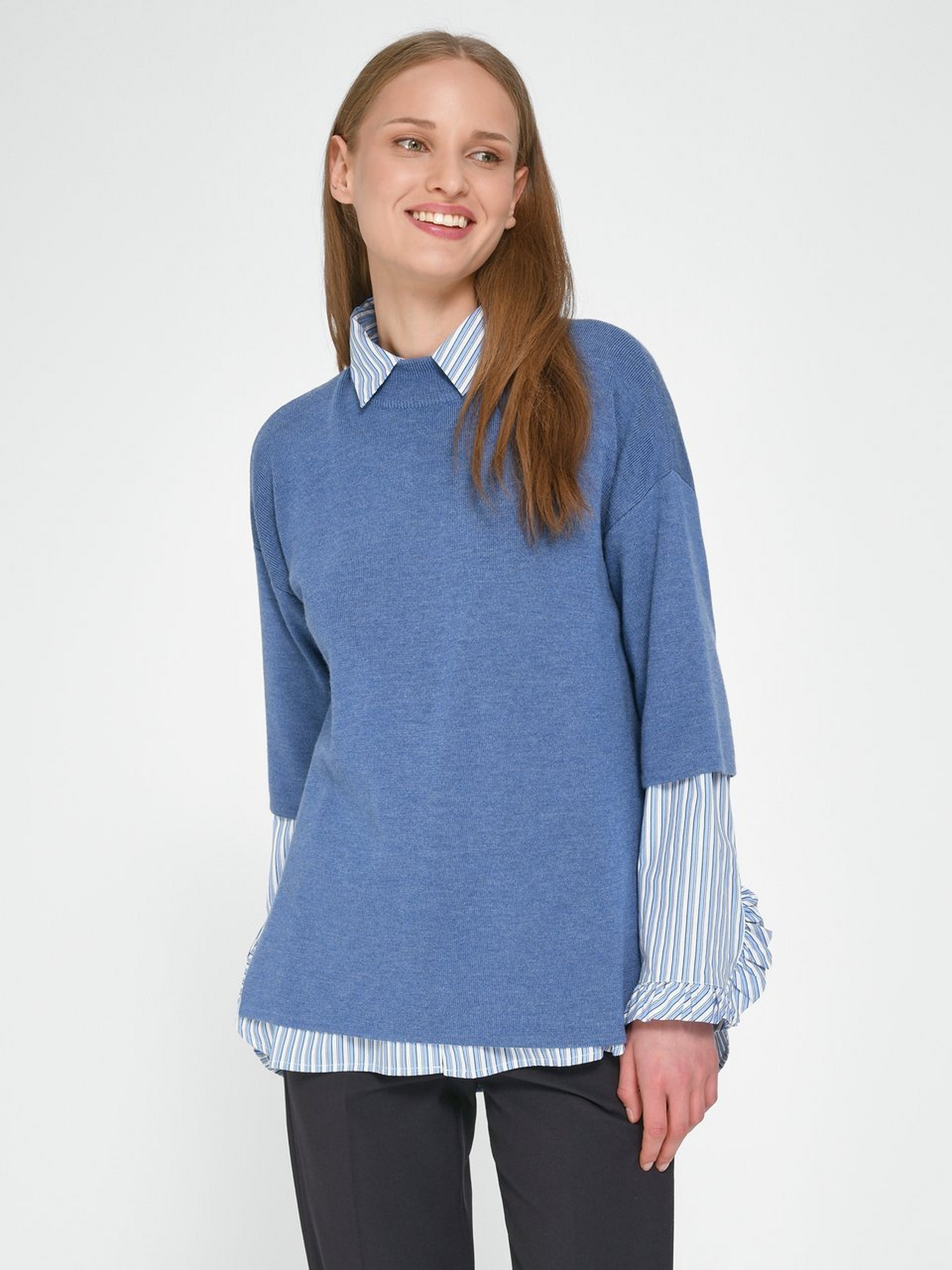 Pullover mit 1/2-Arm