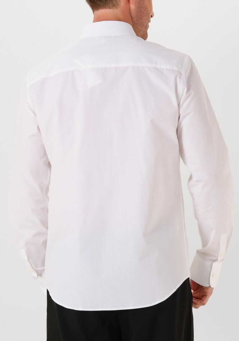 witte ami paris casual overhemd tailor shirt