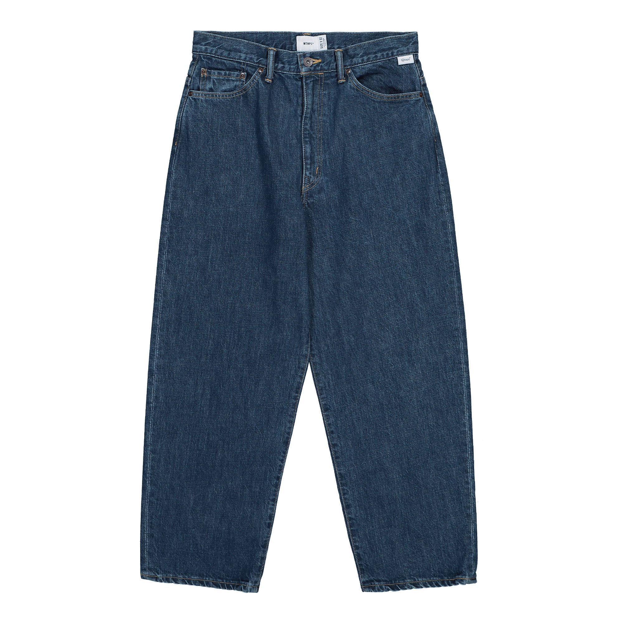 WTAPS<br>Blues Straight / Trousers / Cotton. Denim