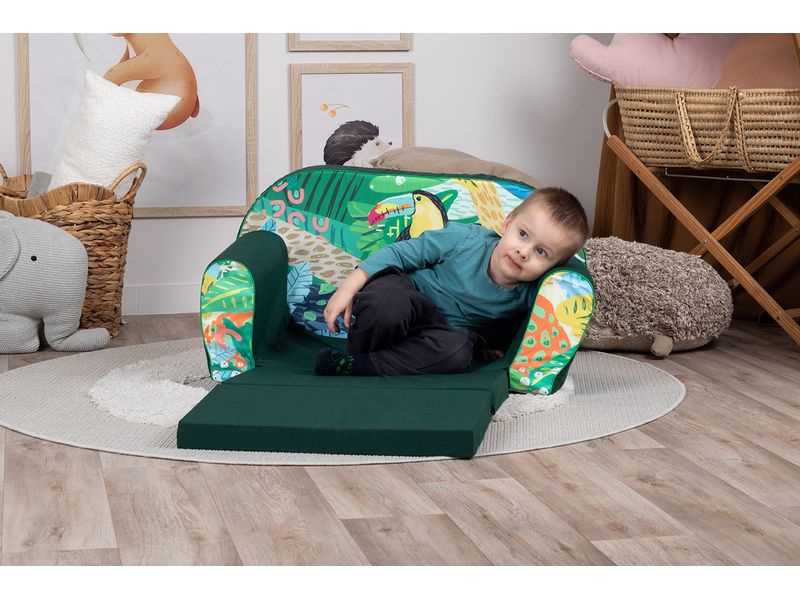 Knorrtoys Kindersofa Jungle animal Sofa mit niedlichem Motiv