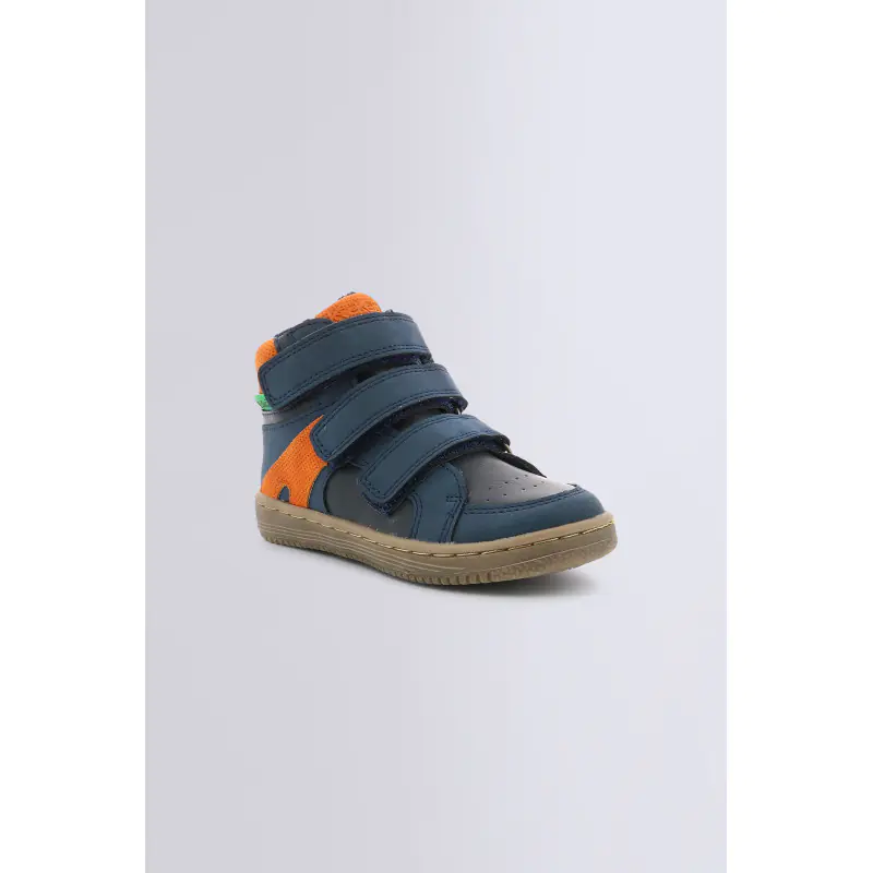 LOHAN MARINE ORANGE (20-27) SNEAKERS HAUTES Synthétique Garçon