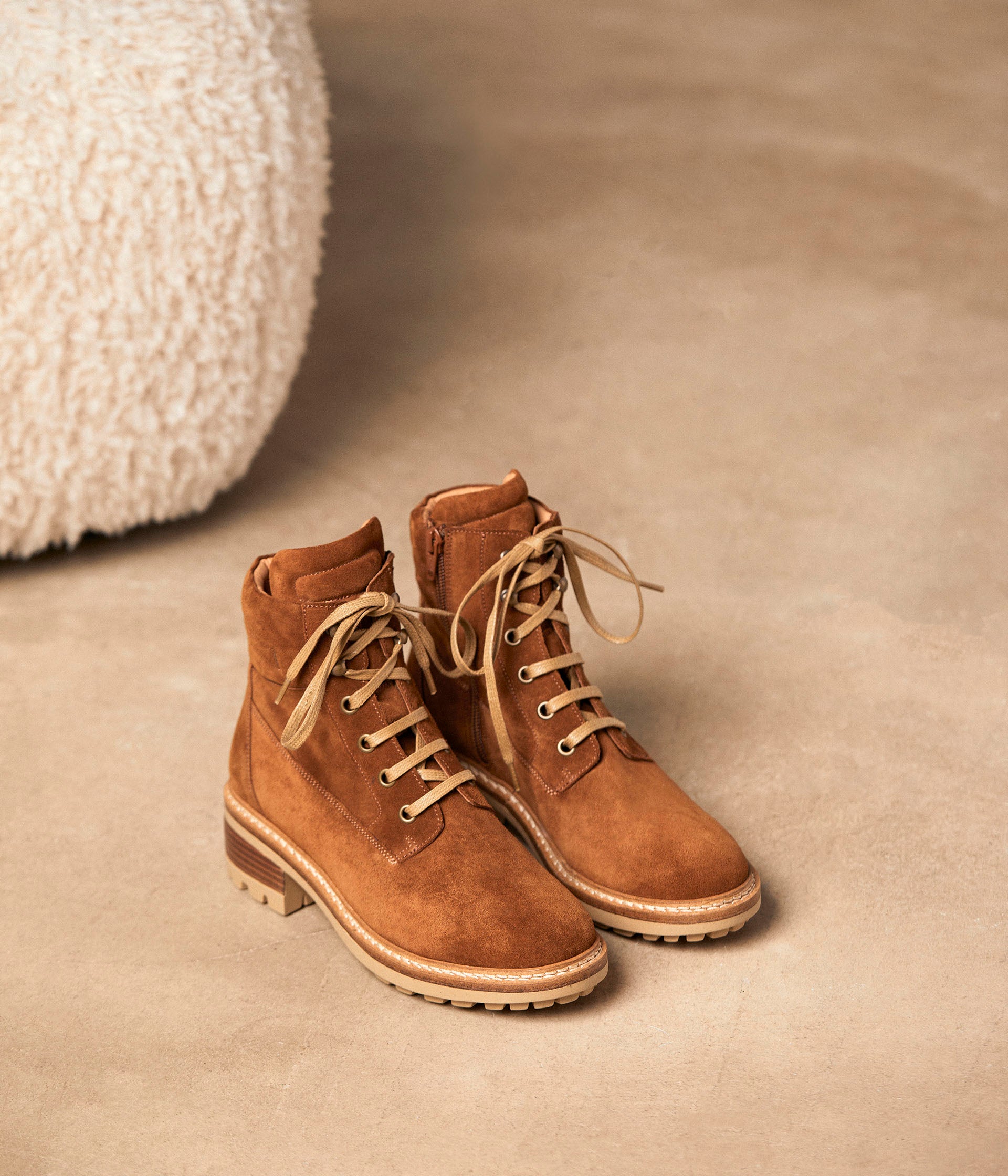 Bottines velours Amethys