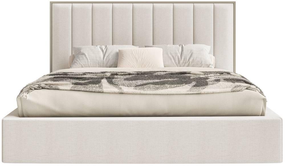 NADUVI Collection Bedframe Taavi chenille met verlichting 180 x 200 cm