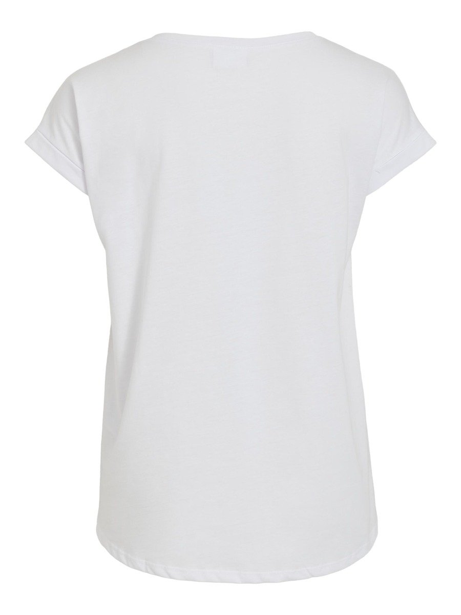 Vila  Vidreamers pure t-shirt - Optical Snow