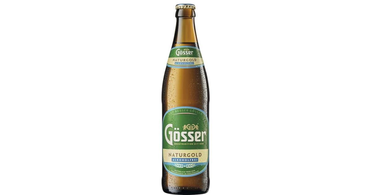 Gösser Naturgold alkoholfrei 0,5 Liter (Mehrweg)