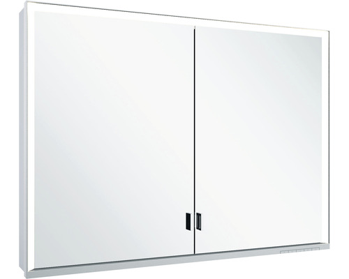 KEUCO Royal Lumos spiegelkast, 100 x 16,5 x 73,5 cm, gespiegeld, 2-deurs, LED, IP 24, 723