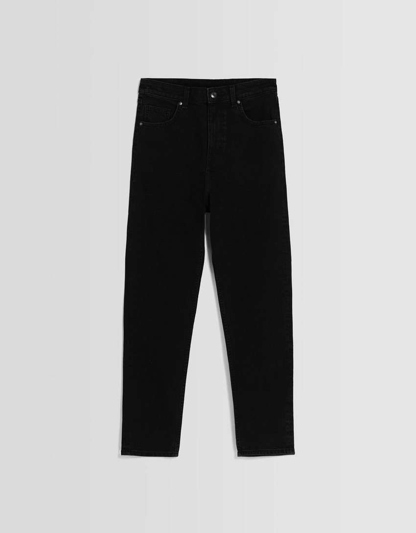 calças jeans confortáveis de mãe