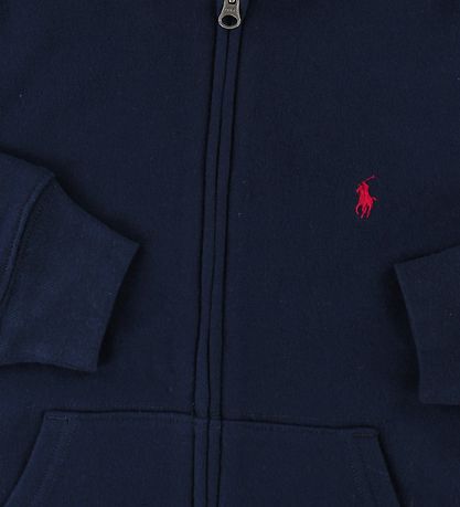 Polo Ralph Lauren Kapuzenjacke - Sweatshirt - Navy m. Logo
