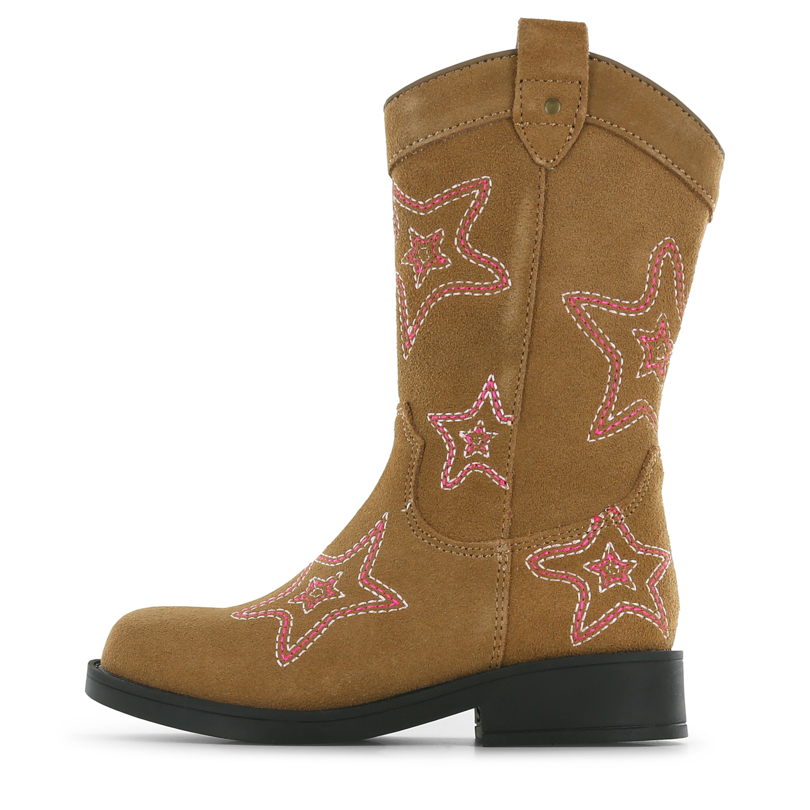 Shoesme Westernstiefel mit Sternen in Cognac