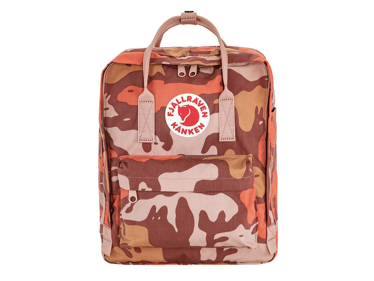 Fjällräven Kanken Graphics rugzak - Chalk Rose/Hidden Animals