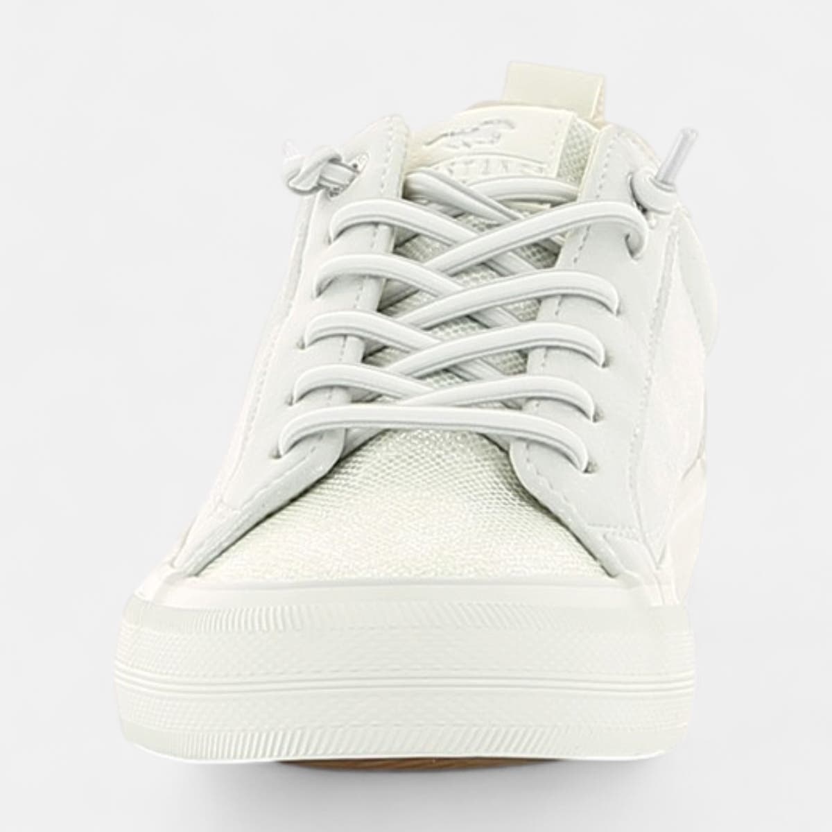 Baskets basses Femme argent