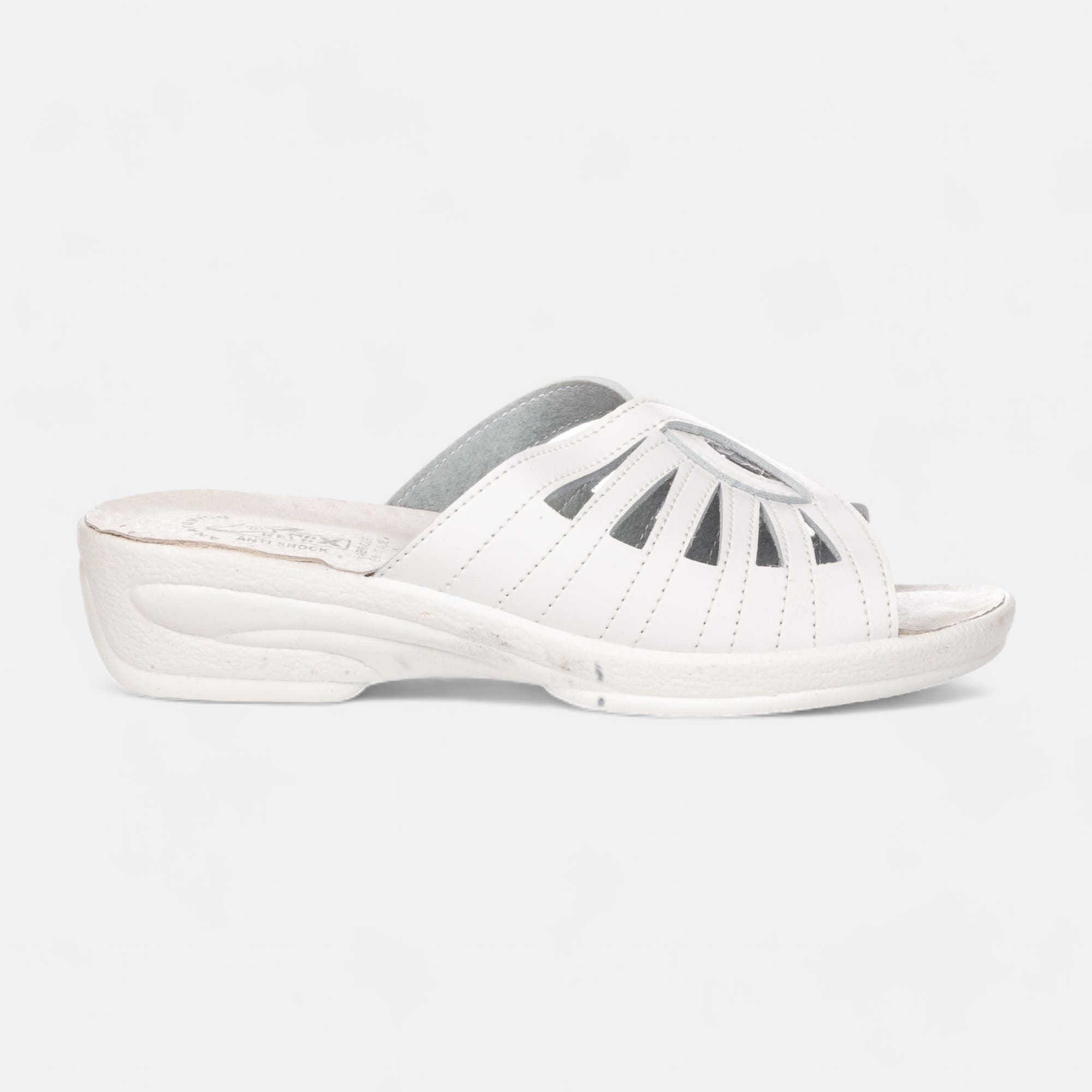 Escarpins pieds sensibles Femme blanc