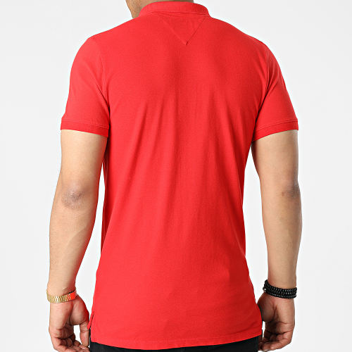 Polo Manches Courtes Solid Stretch 2219 Rouge