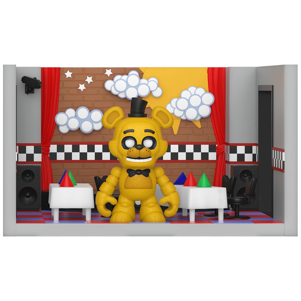 Funko Snaps! Five Nights at Freddy's: Golden Freddy mit Bühnen-Spielset