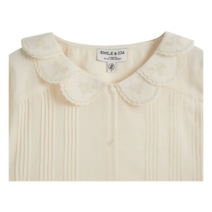 Emile et Ida Blouse Zoctave - Collection Femme | Ecru