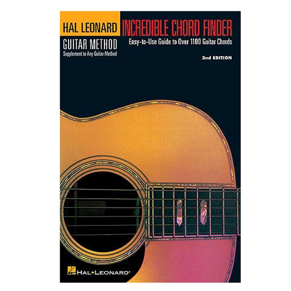 Hal Leonard Incredible Chord Finder gitaarboek