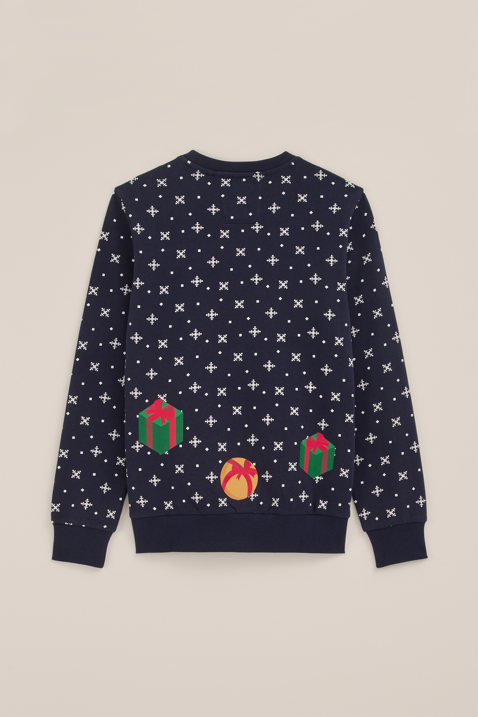 Jongens sweater met dessin WE Fashion Donkerblauw