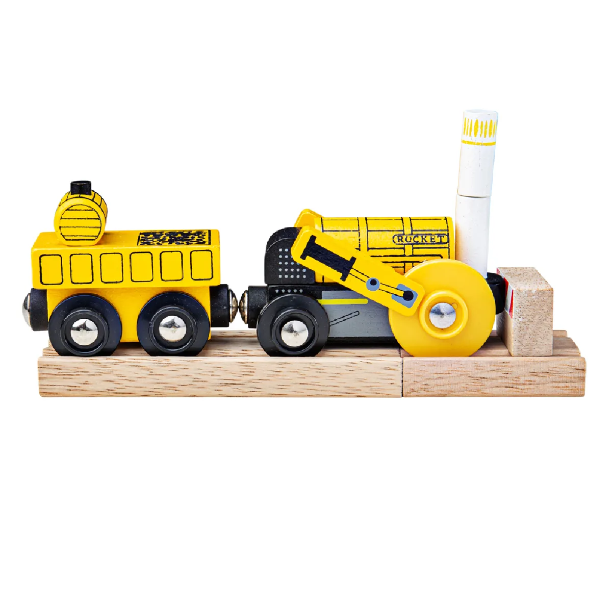 Bigjigs Rail Réplique Moteur Train-Fusée