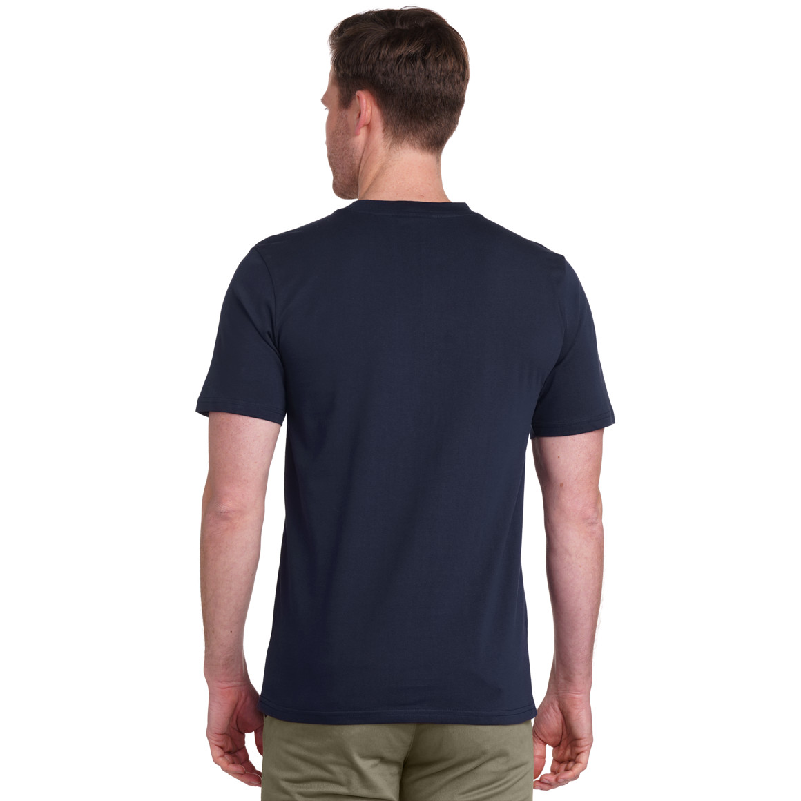 VanVaan Herren T-Shirt mit großem Print dunkelblau