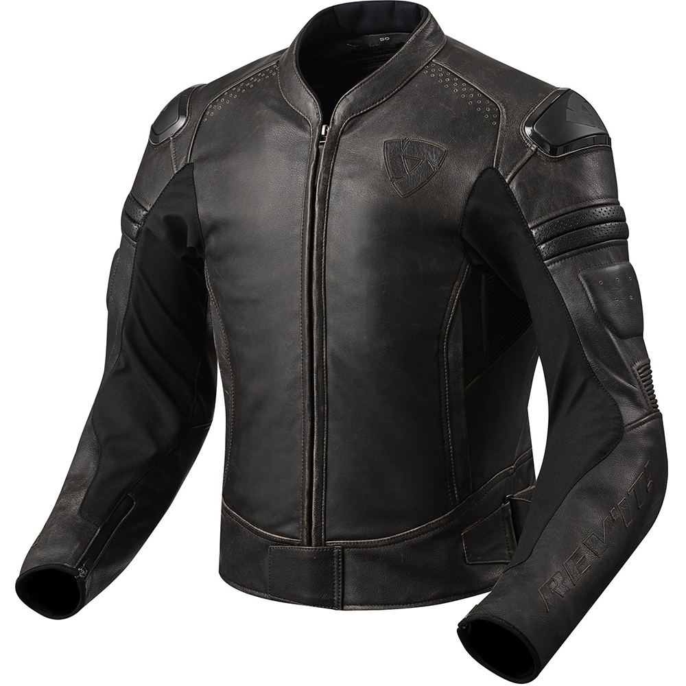 Rev'it - Blouson Akira Vintage Marron Foncé