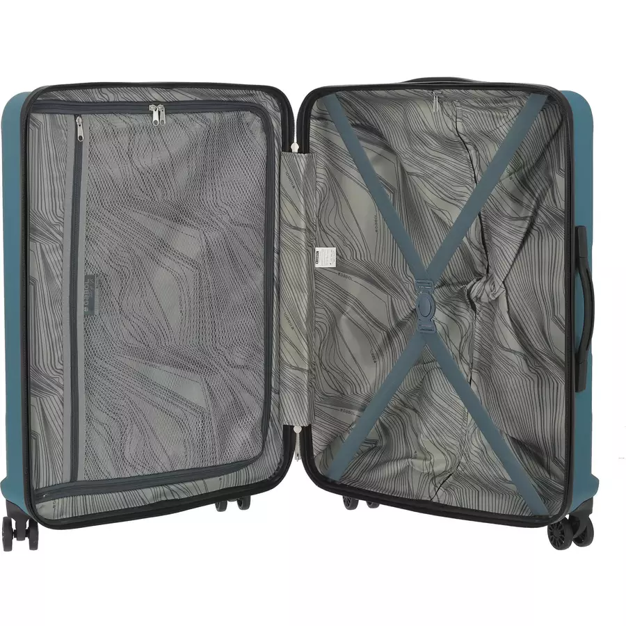 Gabol Vienna - 4-Rollen-Trolley 67 cm M turquoise
