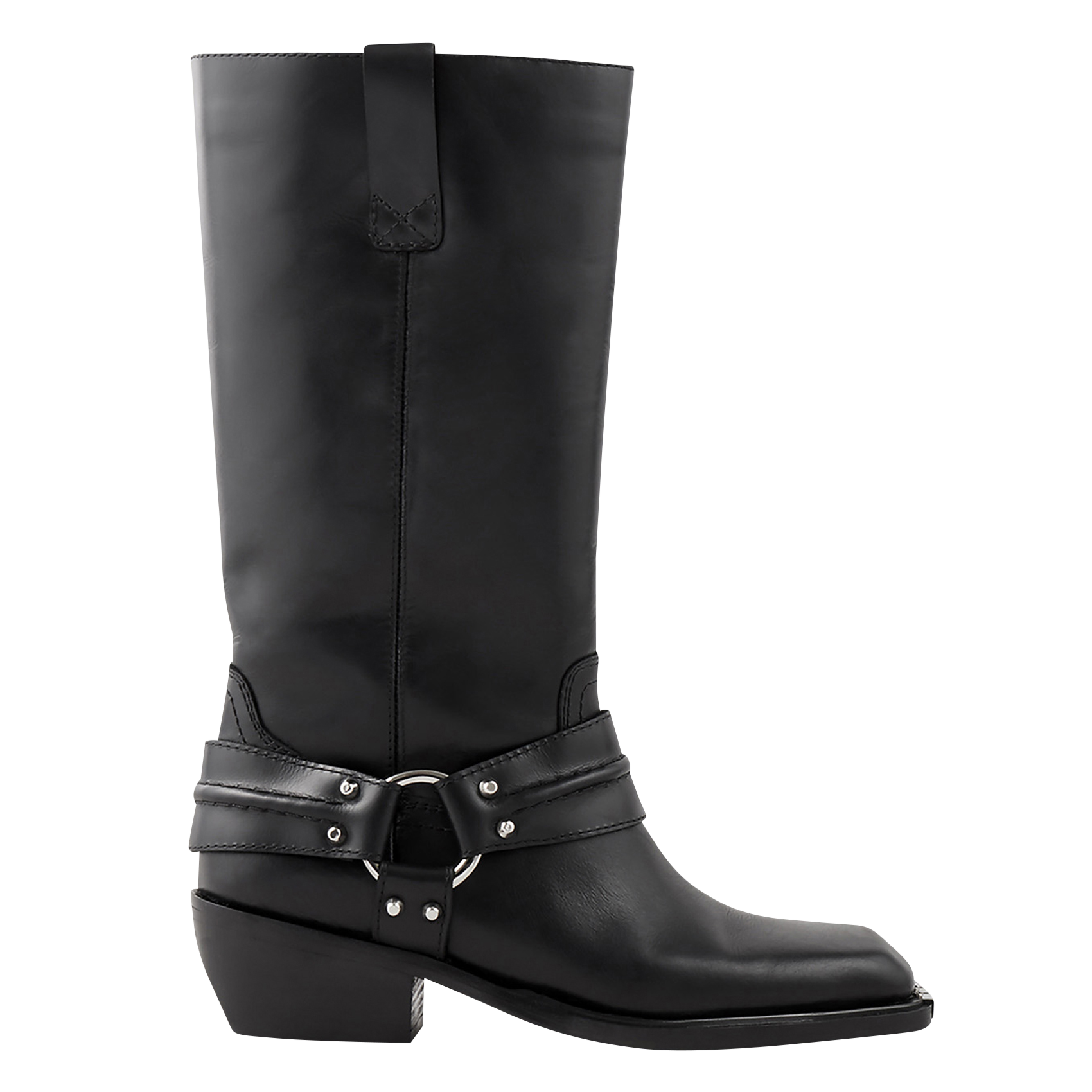 SIXTEN - Bottes en cuir| Noir