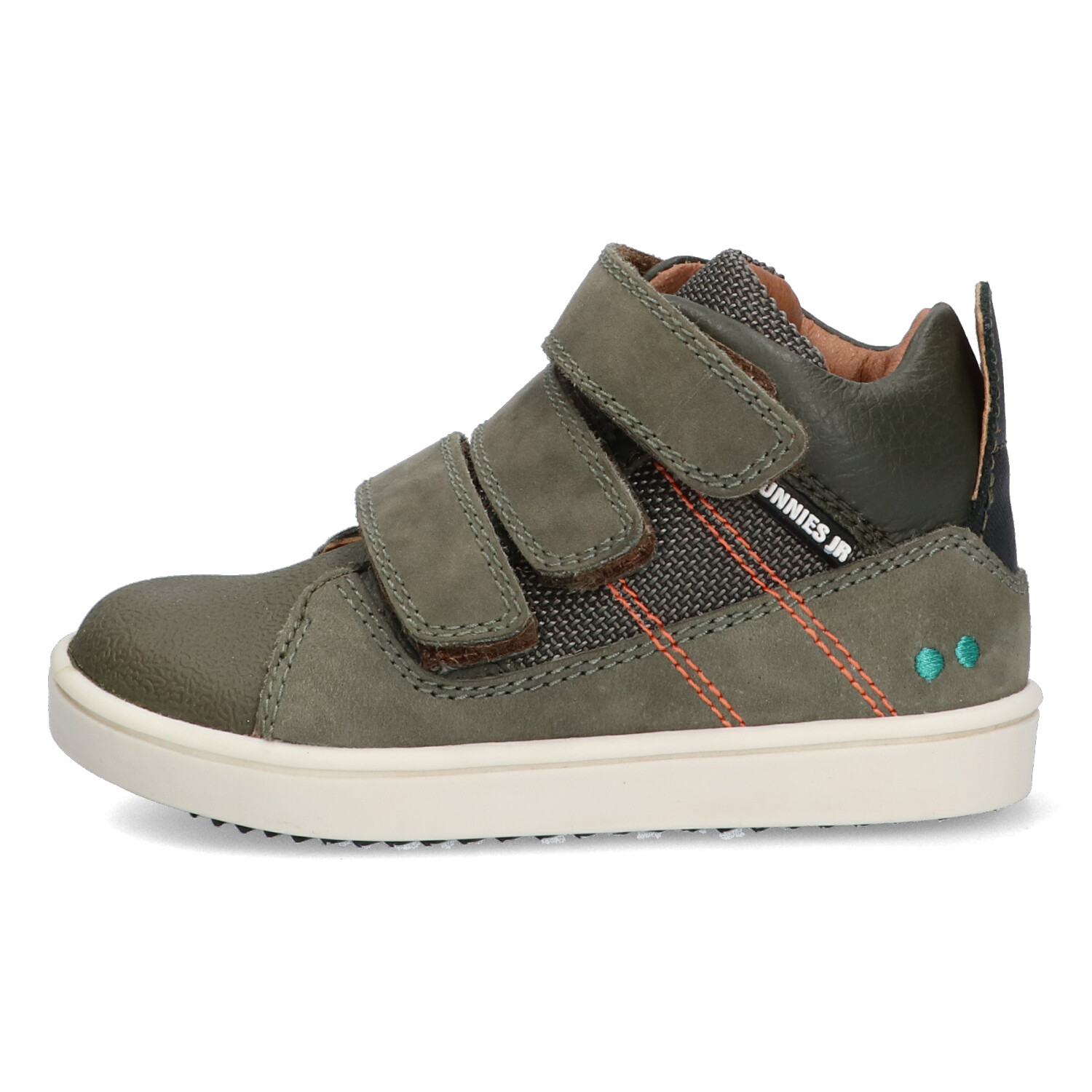 Jongens Hoge Sneakers Bunnies JR Bunnies Groen