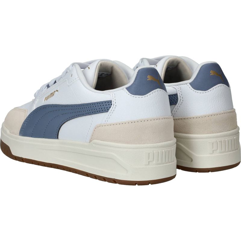 Puma Shuffle Downtown Lo Sneakers Wit Jongens