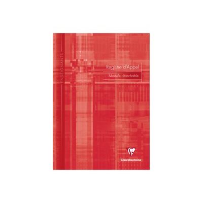 Clairefontaine - Registre d'appel journalier - A4 - 24 pages