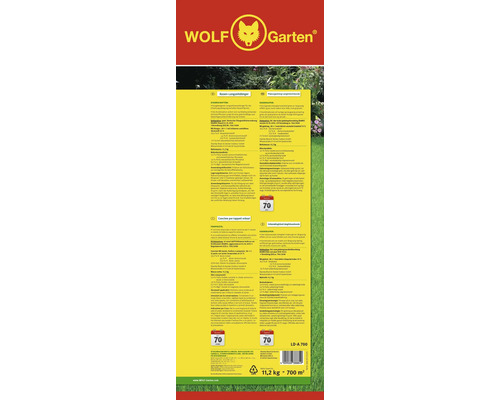 Wolf-Garten LD 700 Een langzaamwerkende gazonmeststof, 11,2 kg, 700 m²
