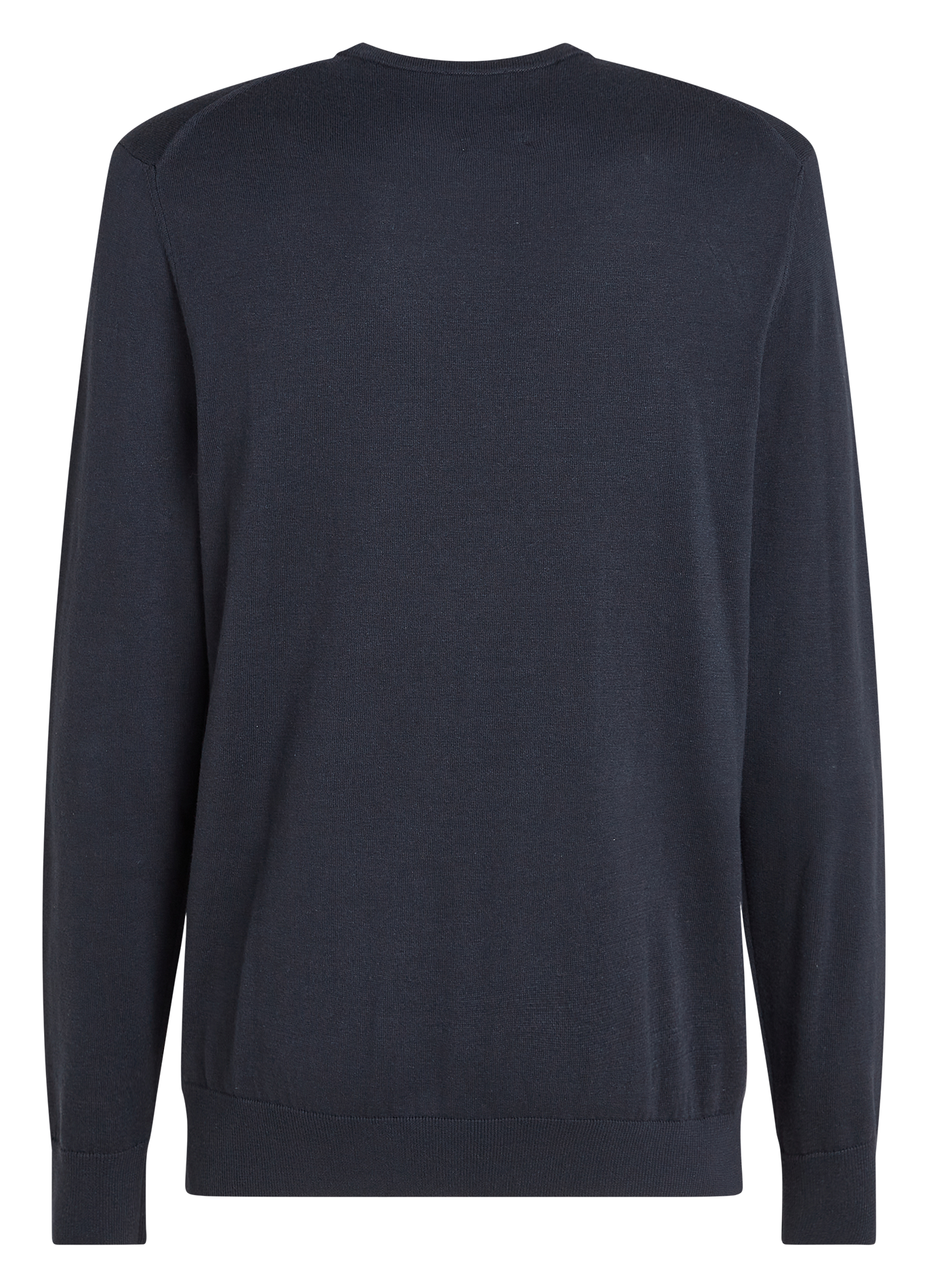 Sweat droit imprimé en coton bio et soie | Bleu