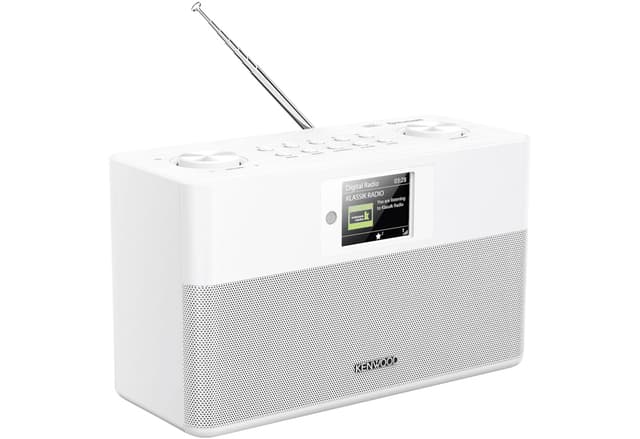 Kenwood ST80DAB-W DAB+, BT, Hvid